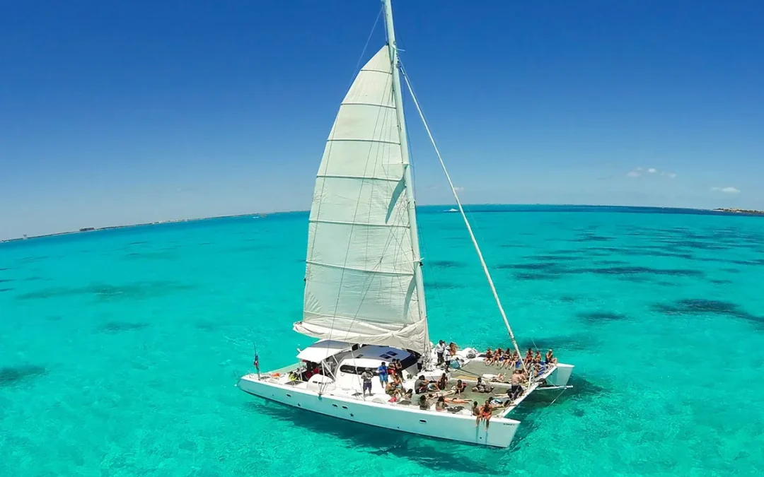 ADVENTURE AND MAGIC! SAIL TO ISLA MUJERES ON A CATAMARAN